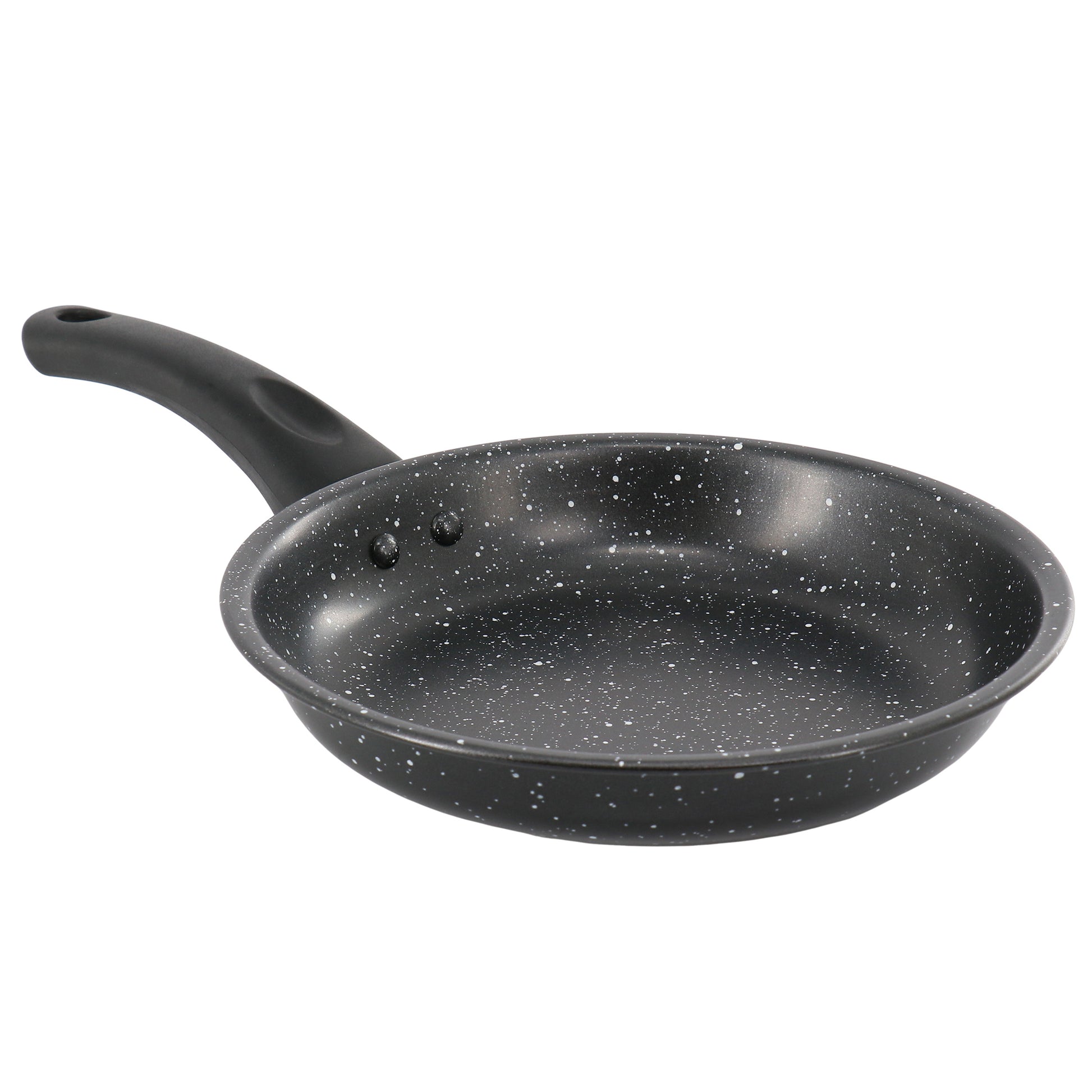 Gibson Home Delhi 9.5" Round Nonstick Carbon Steel Frying Pan in Black