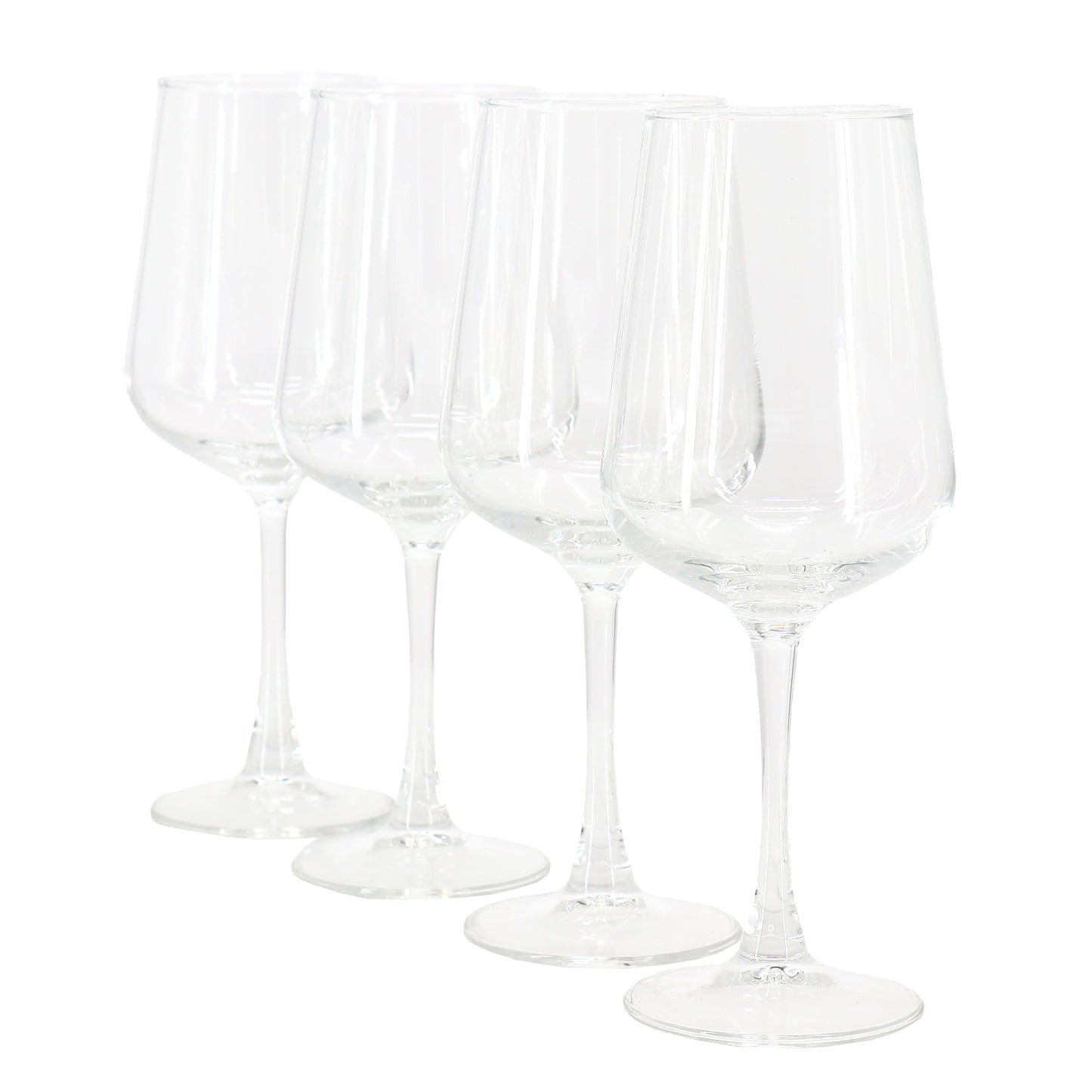 Gibson Home Belinni 4 Piece 15.4 oz Classic Wine Glass Set