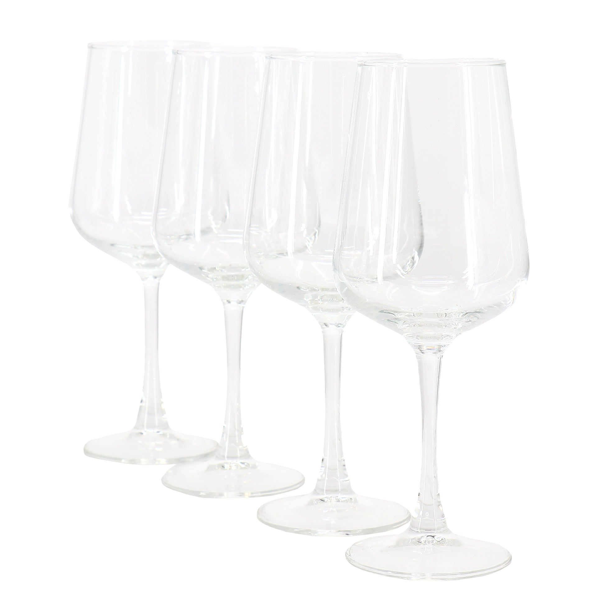 Gibson Home Belinni 4 Piece 15.4 oz Classic Wine Glass Set