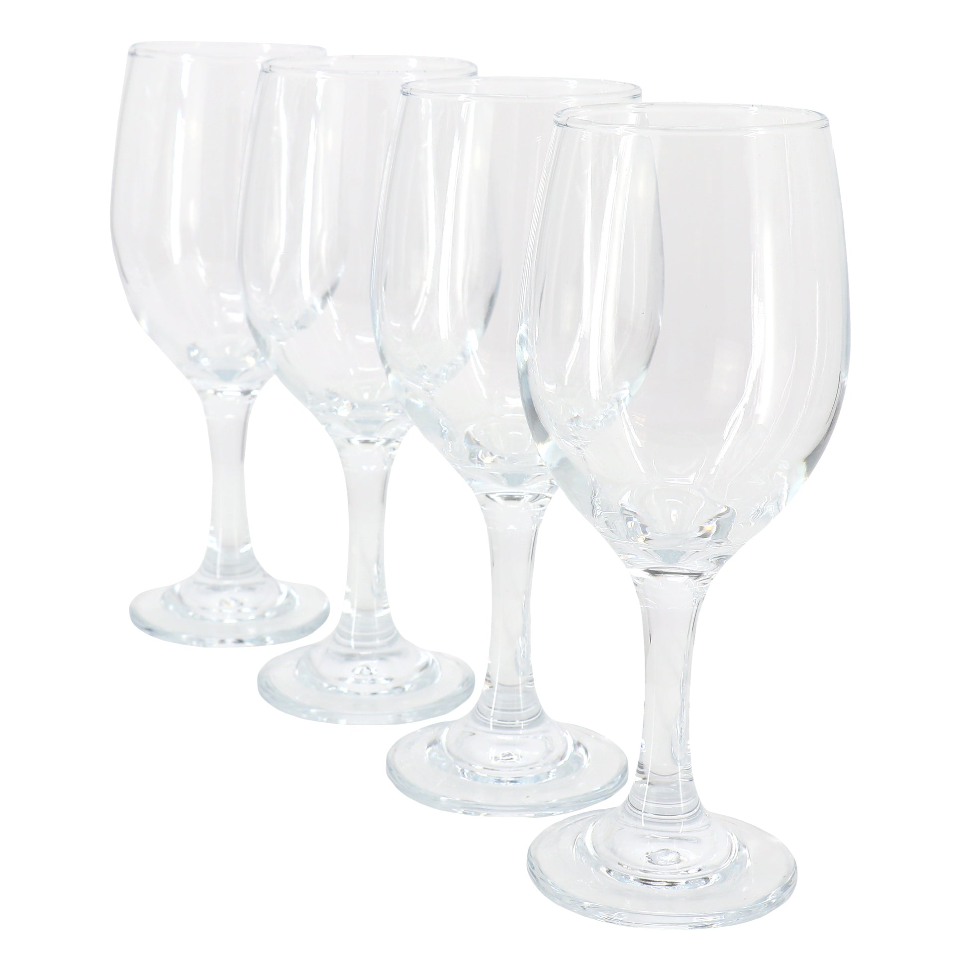 Gibson Home Belinni 4 Piece 14.2 oz Classic Wine Glass Set