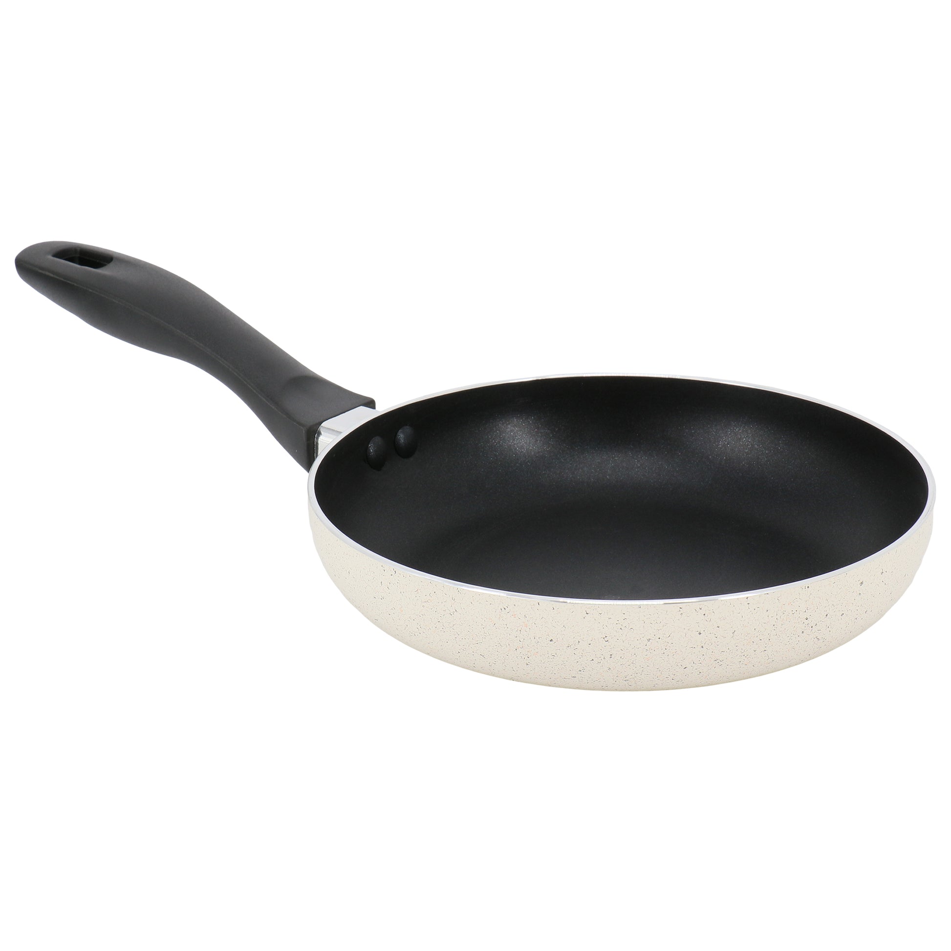 Oster Clairborne 9.5" Round Nonstick Aluminum Frying Pan in Linen
