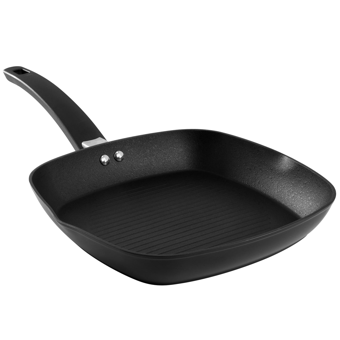 Oster Connelly 10" Nonstick Aluminum Grill Pan in Black