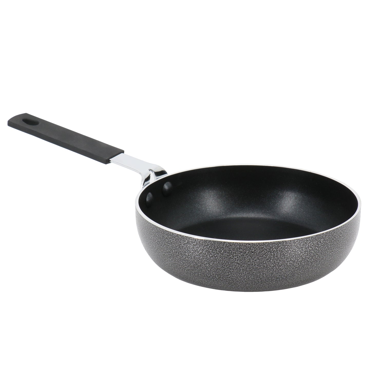 Oster Cambourne 6.5" Aluminum Mini Frying Pan w Bakelite Handle in Black