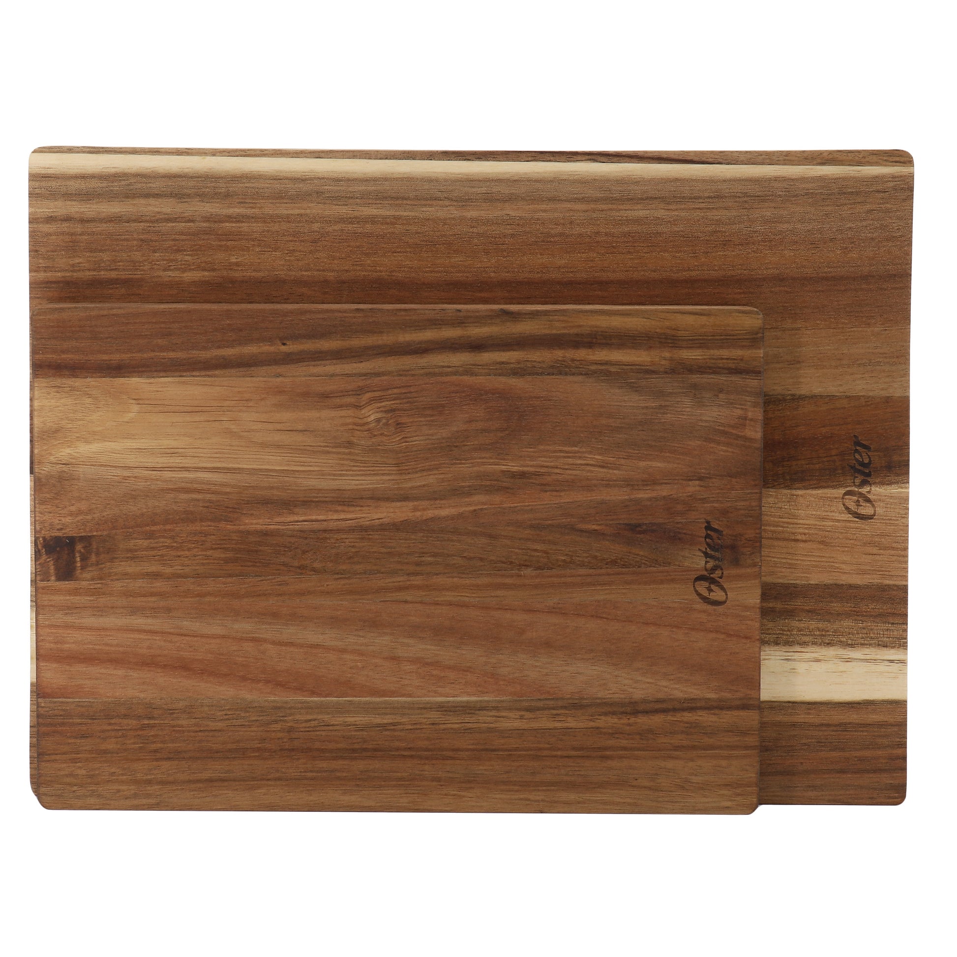 Oster Thornwood 2 Piece 16" & 13" Acacia Wood Cutting Board Set