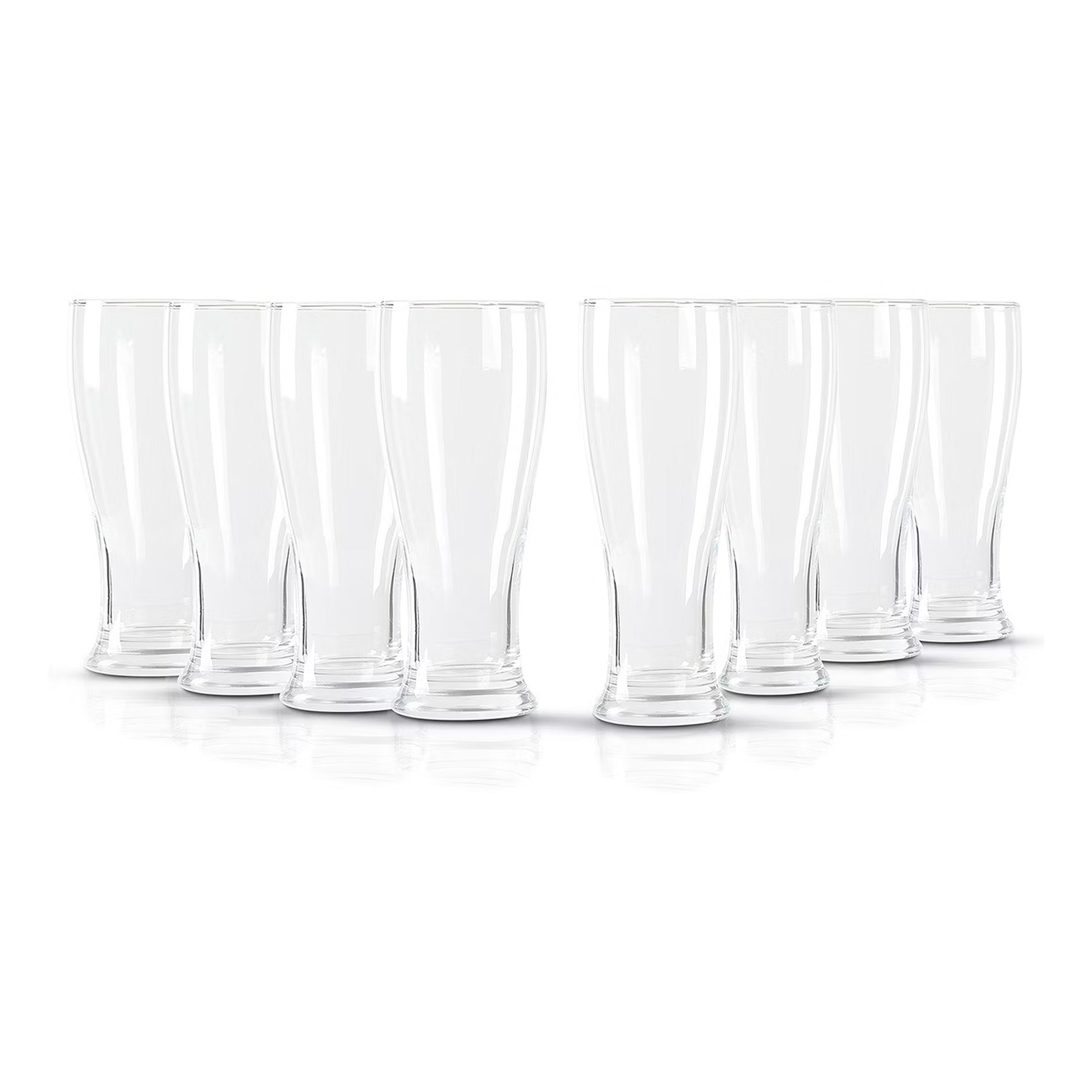 Gibson Home Callum 8 Piece 15.6 oz Tall Pub Glass Set in Clear