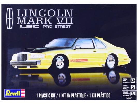 Level 5 Model Kit Lincoln Mark VII LSC Pro Street 1/25 Scale Model Revell
