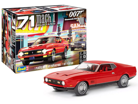 Level 4 Model Kit 1971 Ford Mustang Mach 1 James Bond 007 Diamonds Are Forever 1