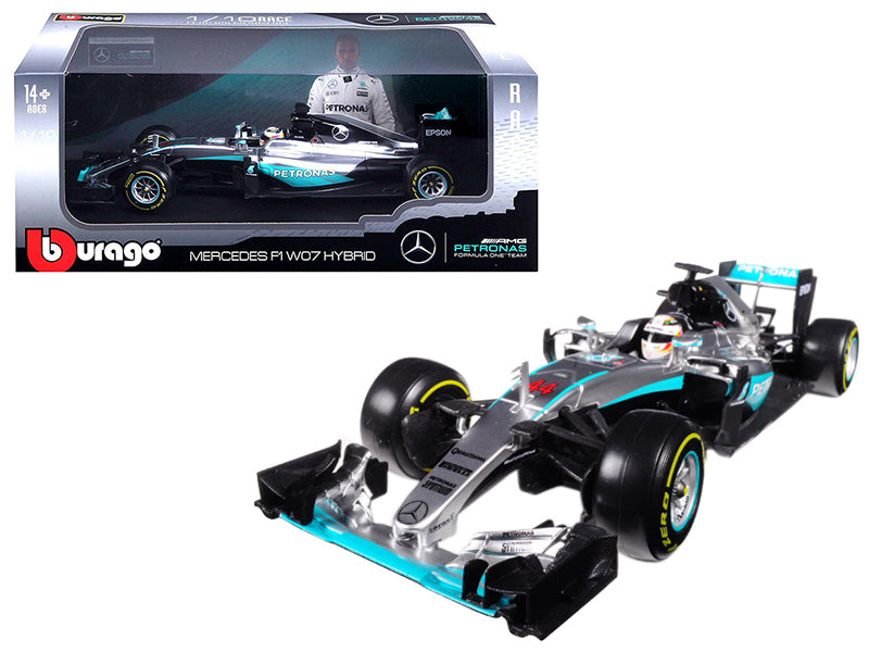 Mercedes AMG F1 W07 Hybrid Petronas #44 Lewis Hamilton Formula 1 2016 1/18 Diec