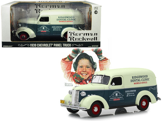 1939 Chevrolet Panel Truck Ridgewood Dental Clinic Norman Rockwell Delivery Veh