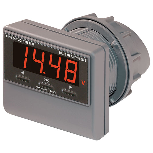 Blue Sea 8251 DC Digital Voltmeter w/Alarm [8251]
