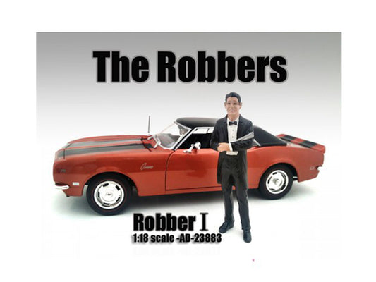 The Robbers Robber I Figure For 1:18 Scale Models American Diorama