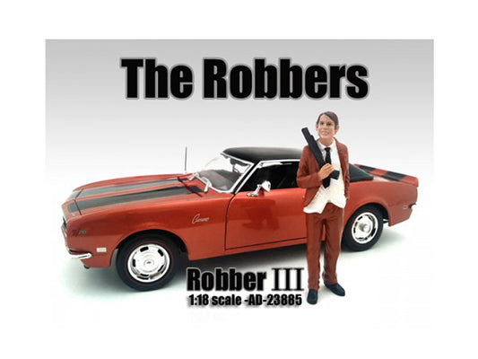 The Robbers Robber III Figure For 1:18 Scale Models American Diorama