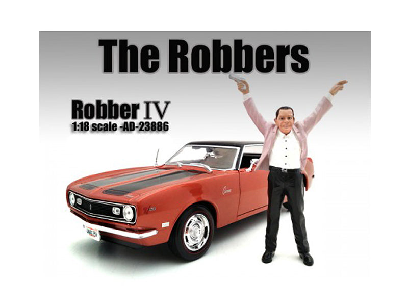 The Robbers Robber IV Figure For 1:18 Scale Models American Diorama