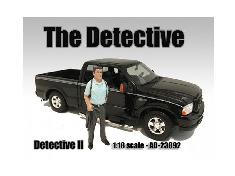 The Detective #2 Figure For 1:18 Scale Models American Diorama