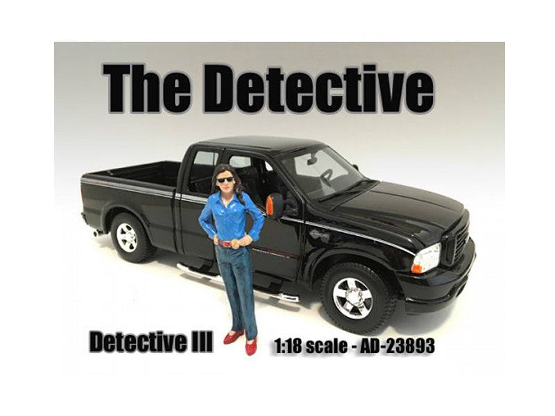 The Detective #3 Figure For 1:18 Scale Models American Diorama