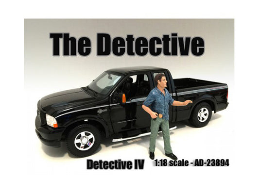 The Detective #4 Figure For 1:18 Scale Models American Diorama