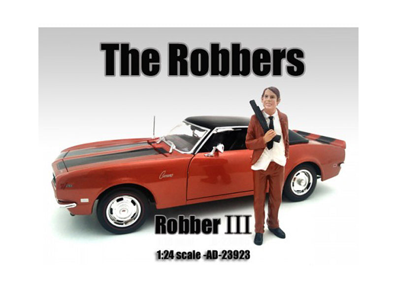 The Robbers Robber III Figure For 1:24 Scale Models American Diorama