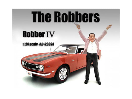 The Robbers Robber IV Figure For 1:24 Scale Models American Diorama