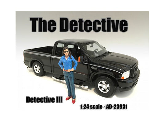 The Detective #3 Figure For 1:24 Scale Models American Diorama