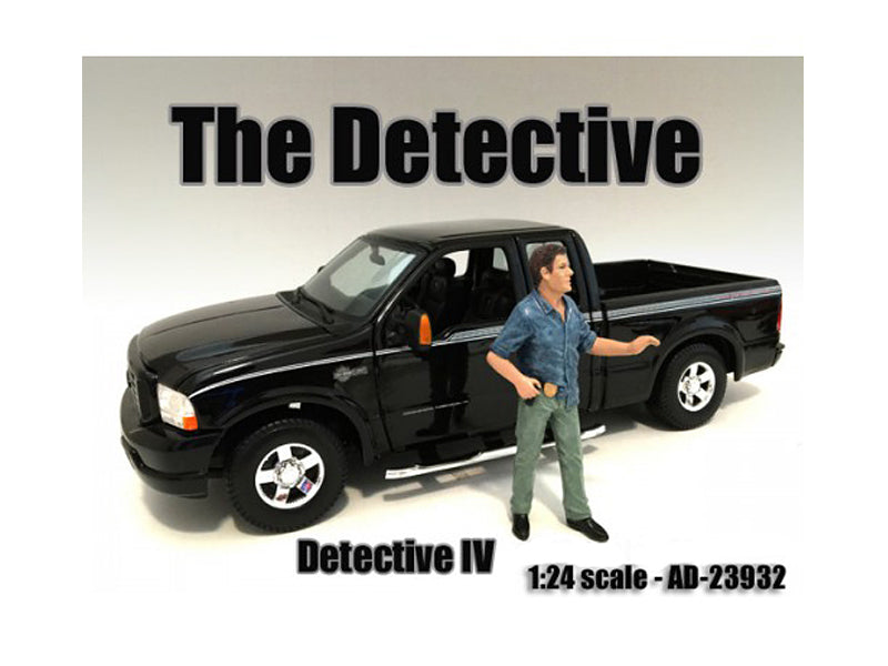 The Detective #4 Figure For 1:24 Scale Models American Diorama