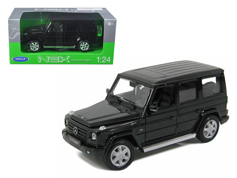Mercedes Benz G Class Wagon Black 1/24-1/27 Diecast Car Welly