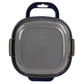 Oster Flat Bluemarine 3 Piece Grater Slicer & Container Set Navy Blue