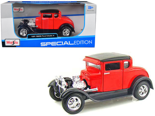 1929 Ford Model A Red 1/24 Diecast Car Maisto