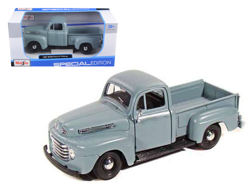 1948 Ford F-1 Pickup Truck Gray 1/25 Diecast Model Maisto