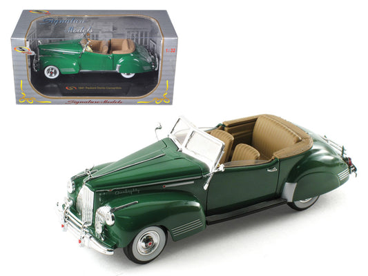 1941 Packard Darrin One Eighty Green 1/32 Diecast Car Model Signature Models