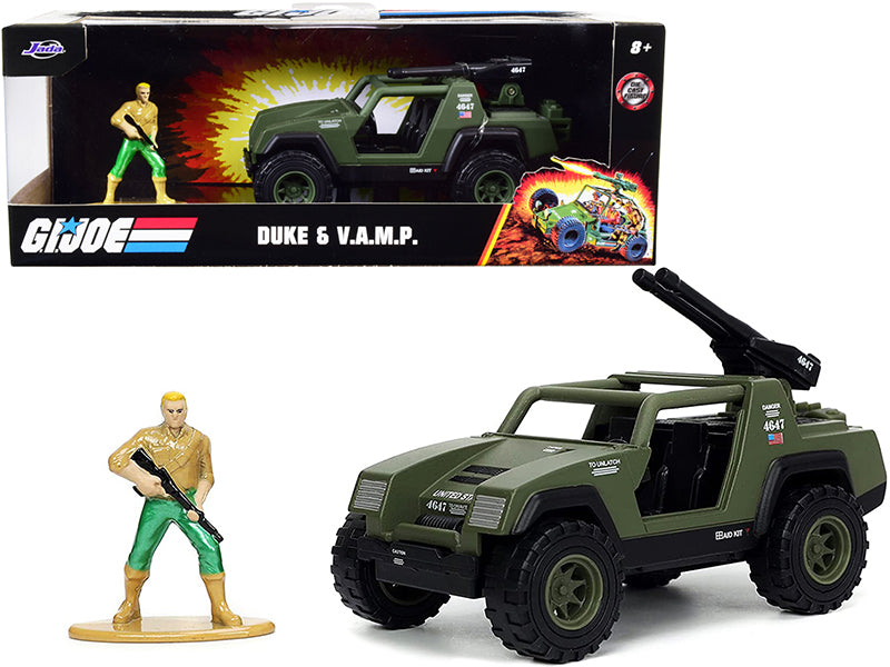 V.A.M.P. Olive Green Duke Diecast Figurine G.I. Joe Hollywood Rides Series 1/32