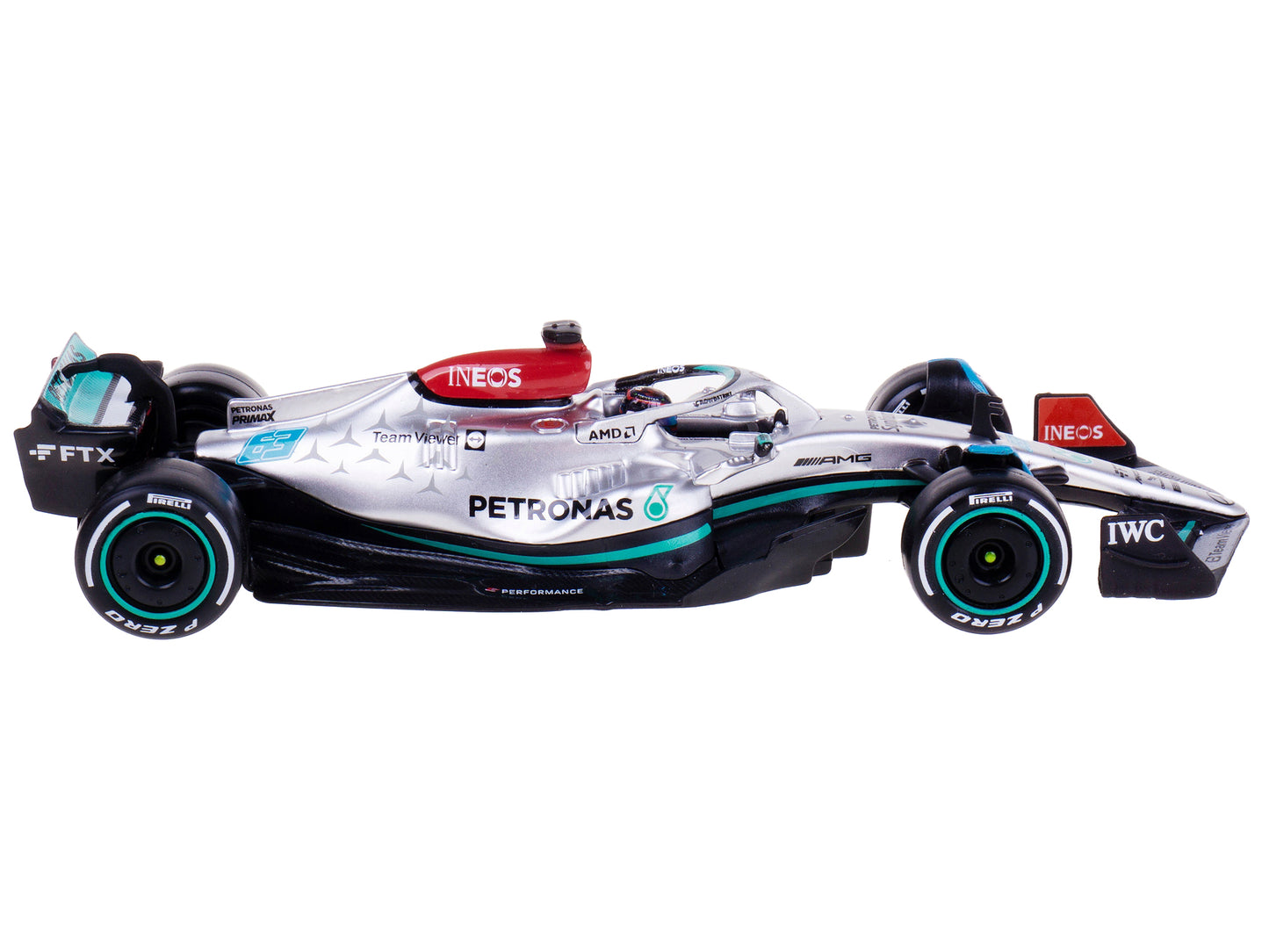 Mercedes-AMG F1 W13 E Performance #63 George Russell F1 Formula One World Champ
