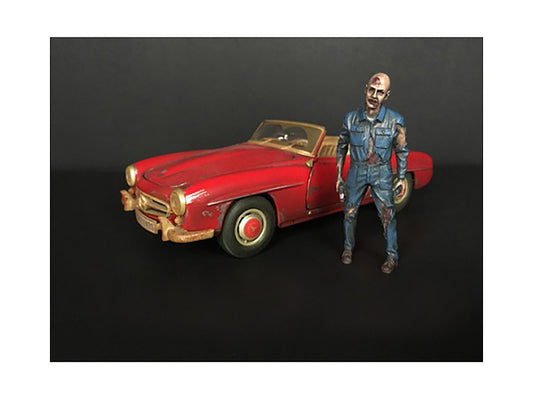 Zombie Mechanic Figurine I for 1/18 Scale Models American Diorama