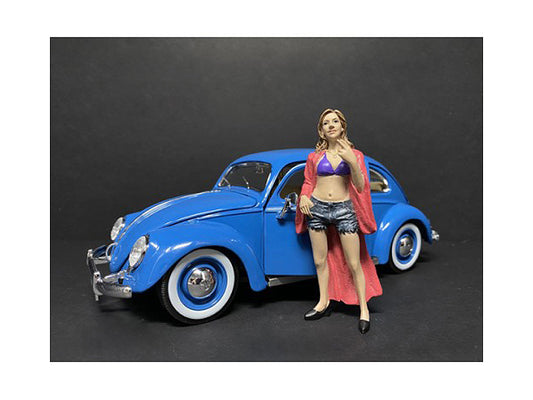 Partygoers Figurine VIII for 1/18 Scale Models American Diorama