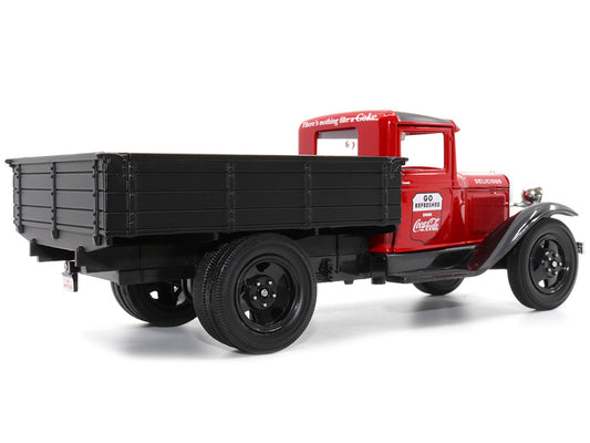 1931 Ford Model AA Pickup Truck Red Black Go Refreshed - Drink Coca-Cola 1/24 D