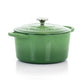 Crock-Pot Artisan 2 pc 5 qts Enameled Cast Iron Dutch Oven in Pistachio Green
