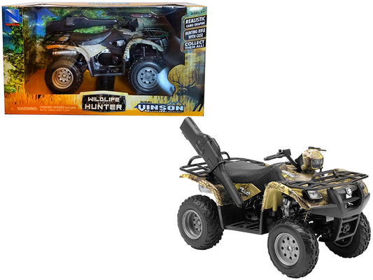 Suzuki Vinson 500 4X4 Quad Runner Green ATV 1/12 Diecast Motorcycle Model New R