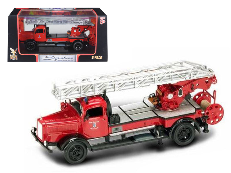 1944 Mercedes Typ L4500F Fire Engine Red 1/43 Diecast Model Road Signature