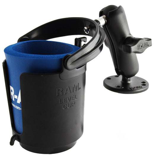 RAM Mount Drink Cup Holder w/Surface Mount [RAM-B-132U]