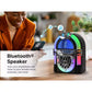 Victor Mini Bluetooth Jukebox w Multicolor LED Lighting