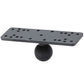 RAM Mount 6.25" x 2" Universal Electronics Base w/1.5" Ball [RAM-111BU]