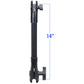 RAM Mount 14" Long Extension Pole w/1" and 1.5" Single Open Socket [RAP-CB-201-14U]