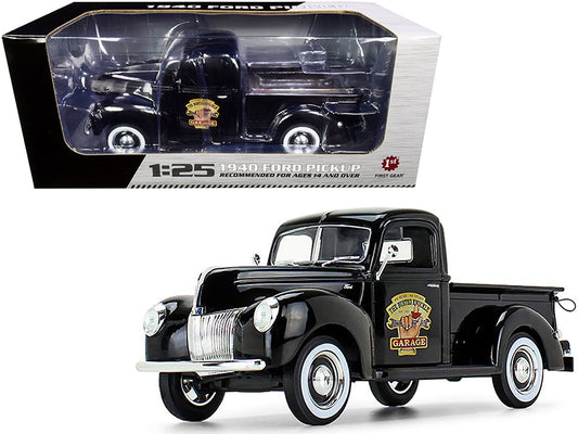 1940 Ford Pickup Truck Black The Busted Knuckle Garage 1/25 Diecast Car First G