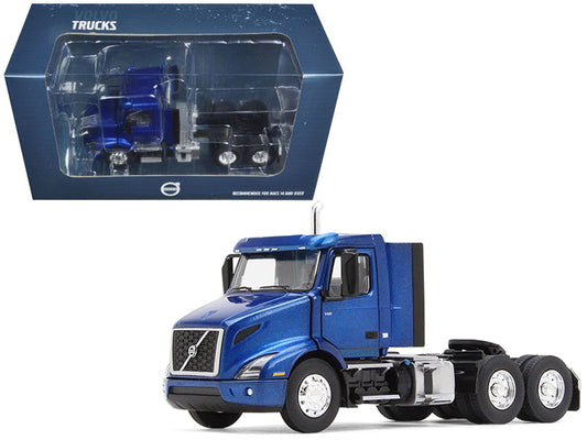 Volvo VNR 300 Day Cab Space Blue Metallic 1/50 Diecast Car First Gear