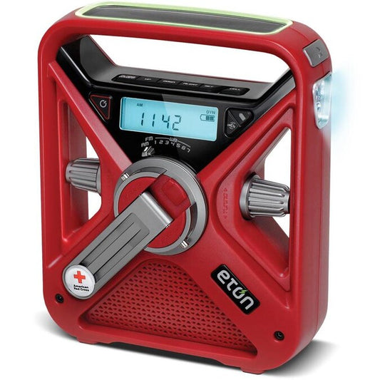 Eton American Red Cross FRX3+ Portable AM/FM Weather Alert & Survival Radio