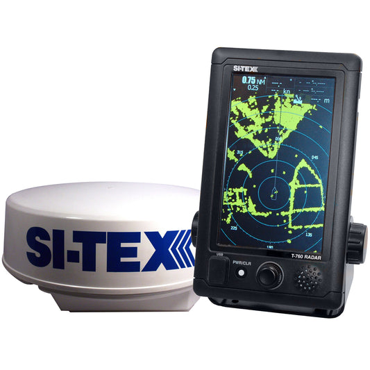 SI-TEX T-760 Compact Color Radar w/4kW 18" Dome - 7" Touchscreen [T-760]