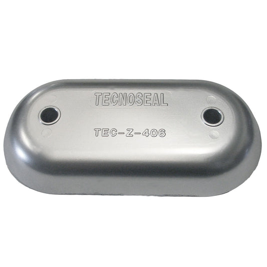Tecnoseal Z406 Hull Plate Anode - Zinc [TEC-Z-406]