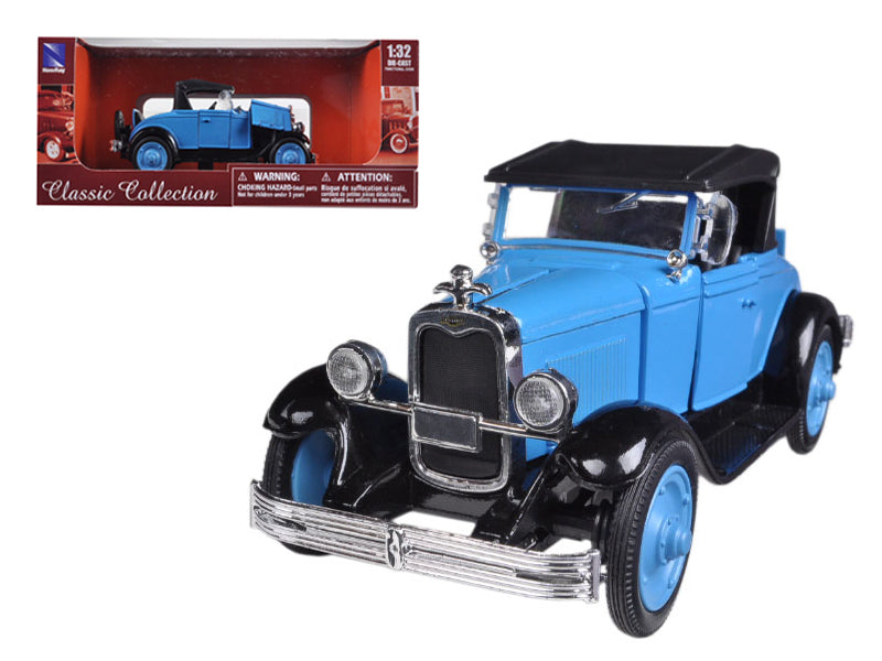 1928 Chevrolet Roadster Blue 1/32 Diecast Car New Ray