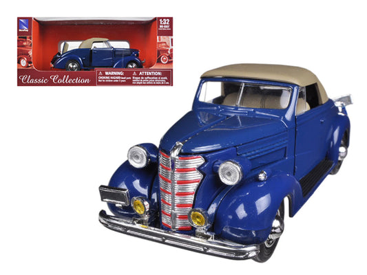 1938 Chevrolet Master Convertible Blue 1/32 Diecast Car New Ray