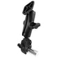 RAM Mount Tough-Claw Base w/Double Socket Arm & Diamond Base Adapter [RAP-B-400-238U]