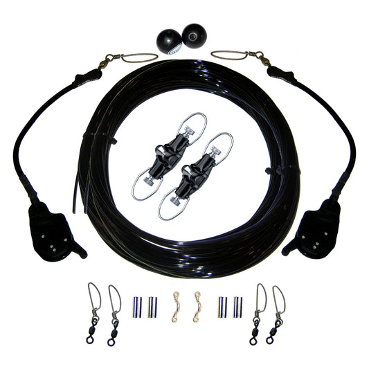 Rupp Single Rigging Kit W/Lok-Ups & Nok-Outs - 160' Black Mono [CA-0172-MO]